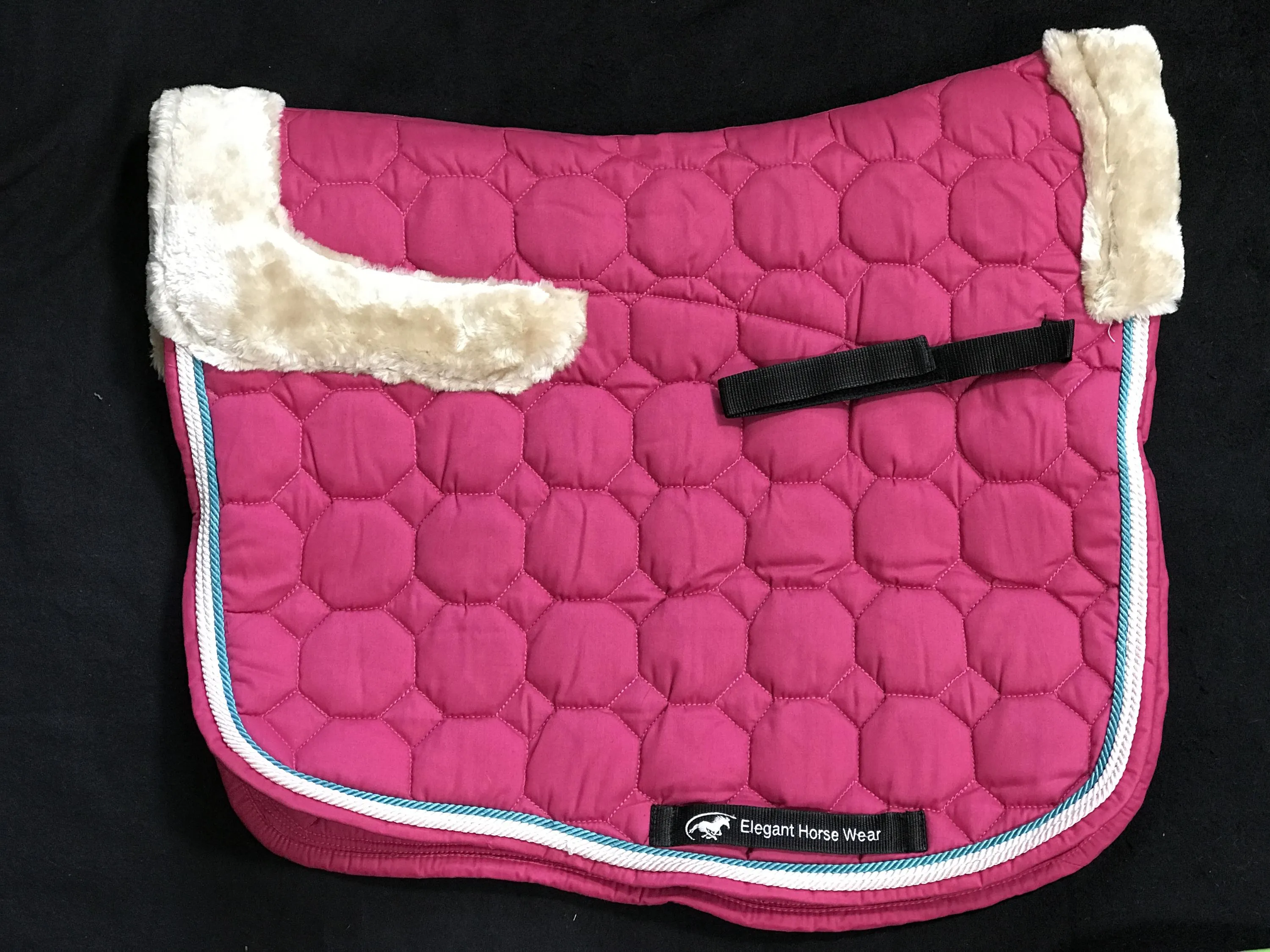 Pink Dressage Sheepskin Set
