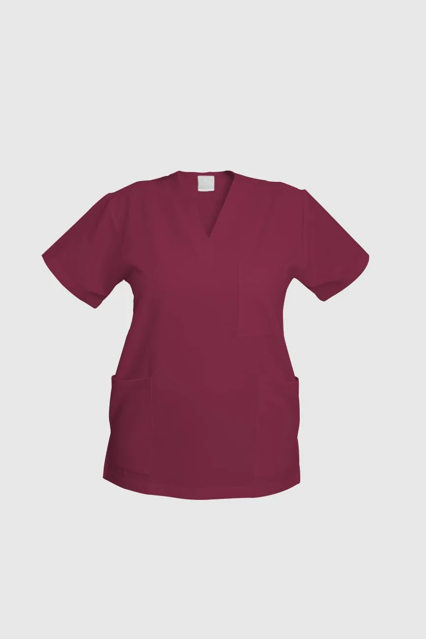 PRE-ORDER | Customizable Unisex Short Sleeve Scrub Top - CU S2102 | Ready in 10 Days