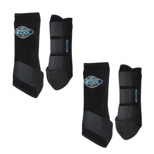 Professional's Choice 2XCool Sports Medicine Boot Value 4 Pack- Black
