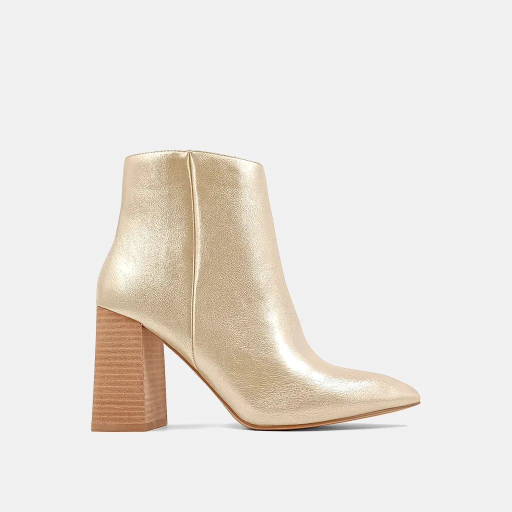 "Veronica Light Gold" Shu Shop Boots