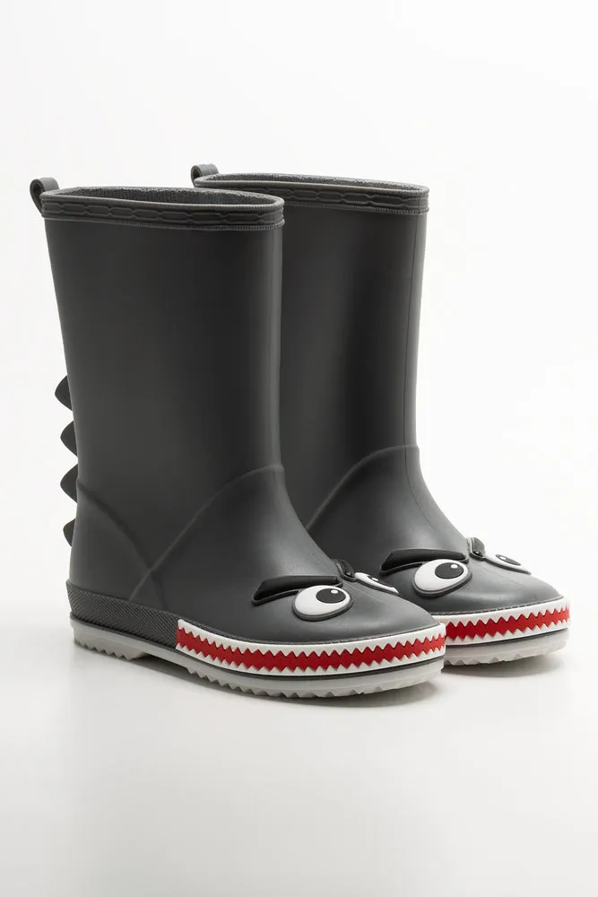 Rainboots Dark Grey