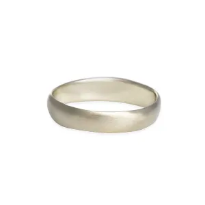 Rebecca Overmann - White Gold Smooth Band