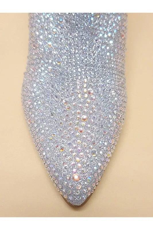 Rhinestone Boots