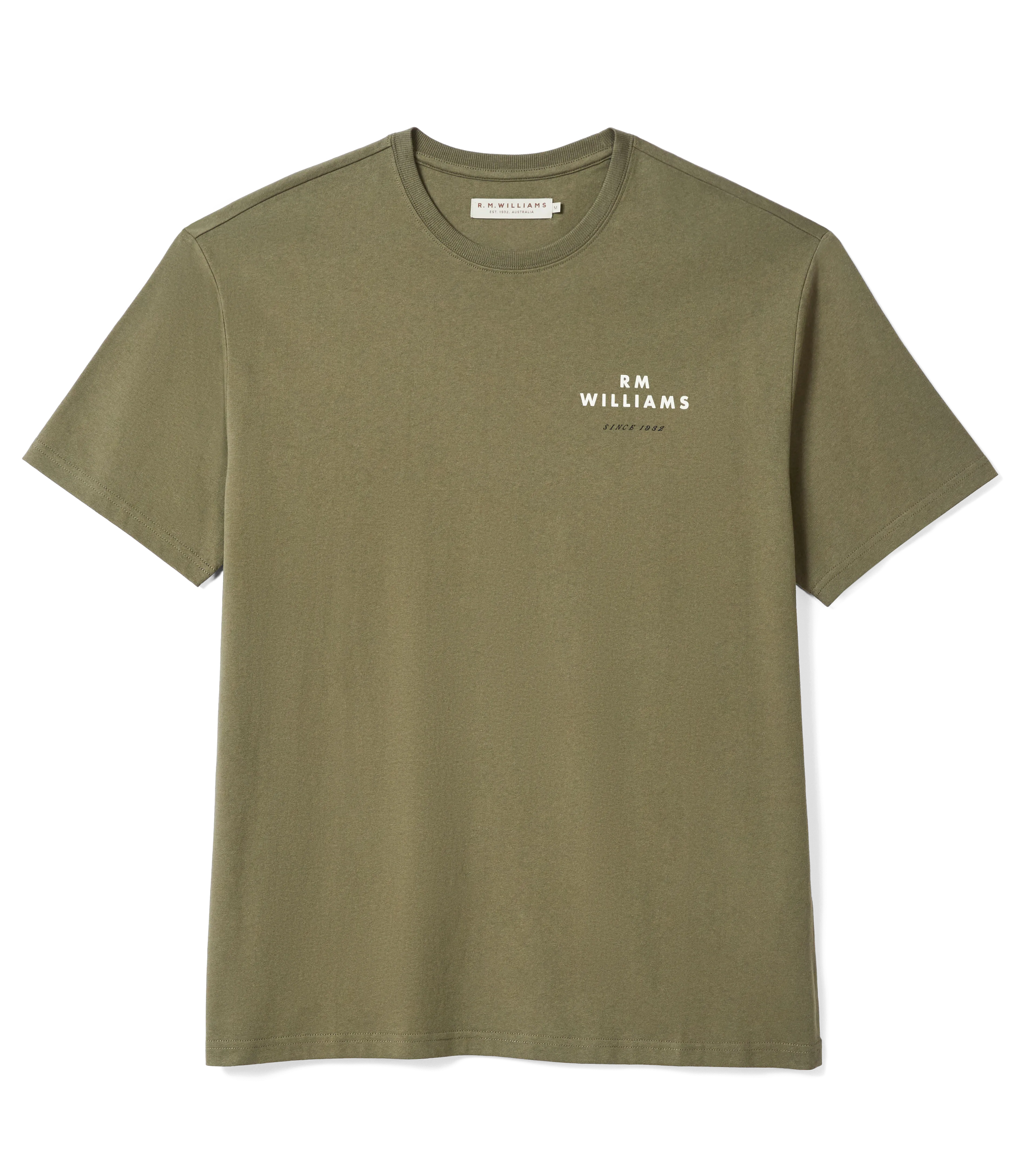 R.M. Williams Minimal T-Shirt - Military