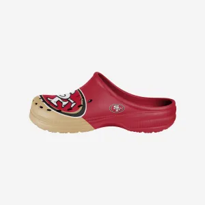 San Francisco 49ers Colorblock Big Logo Clog