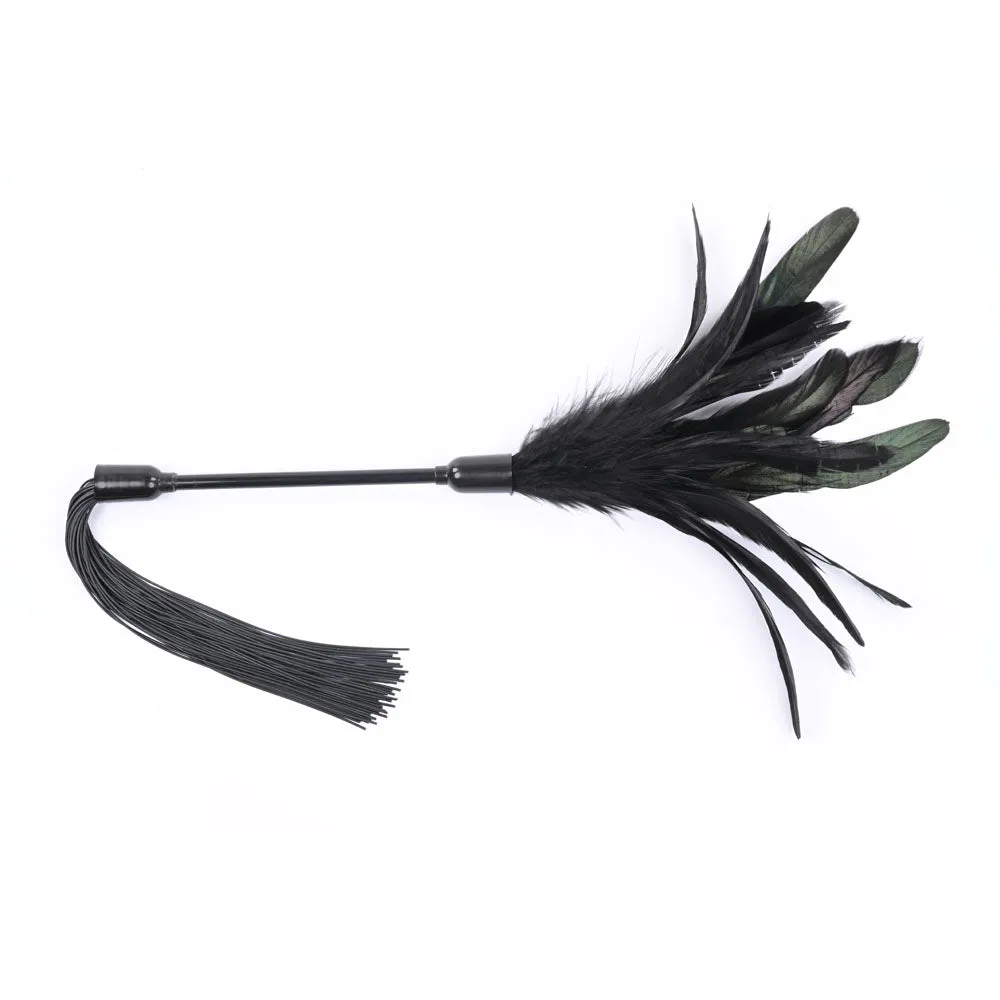 Sex & Mischief Shadow Tie and Tickle Beginners Kit - Black
