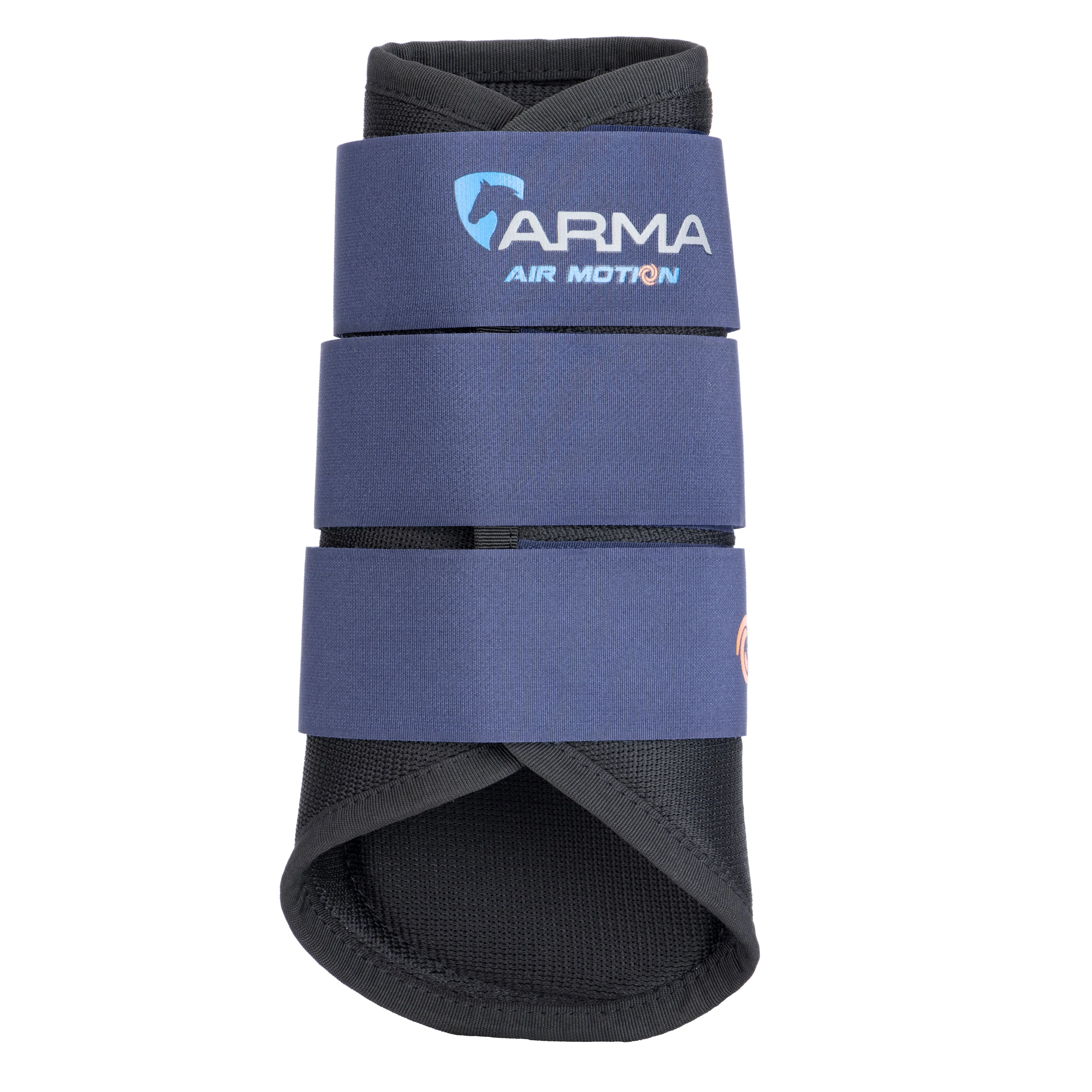 Shires Navy ARMA Air Motion Brushing Boots