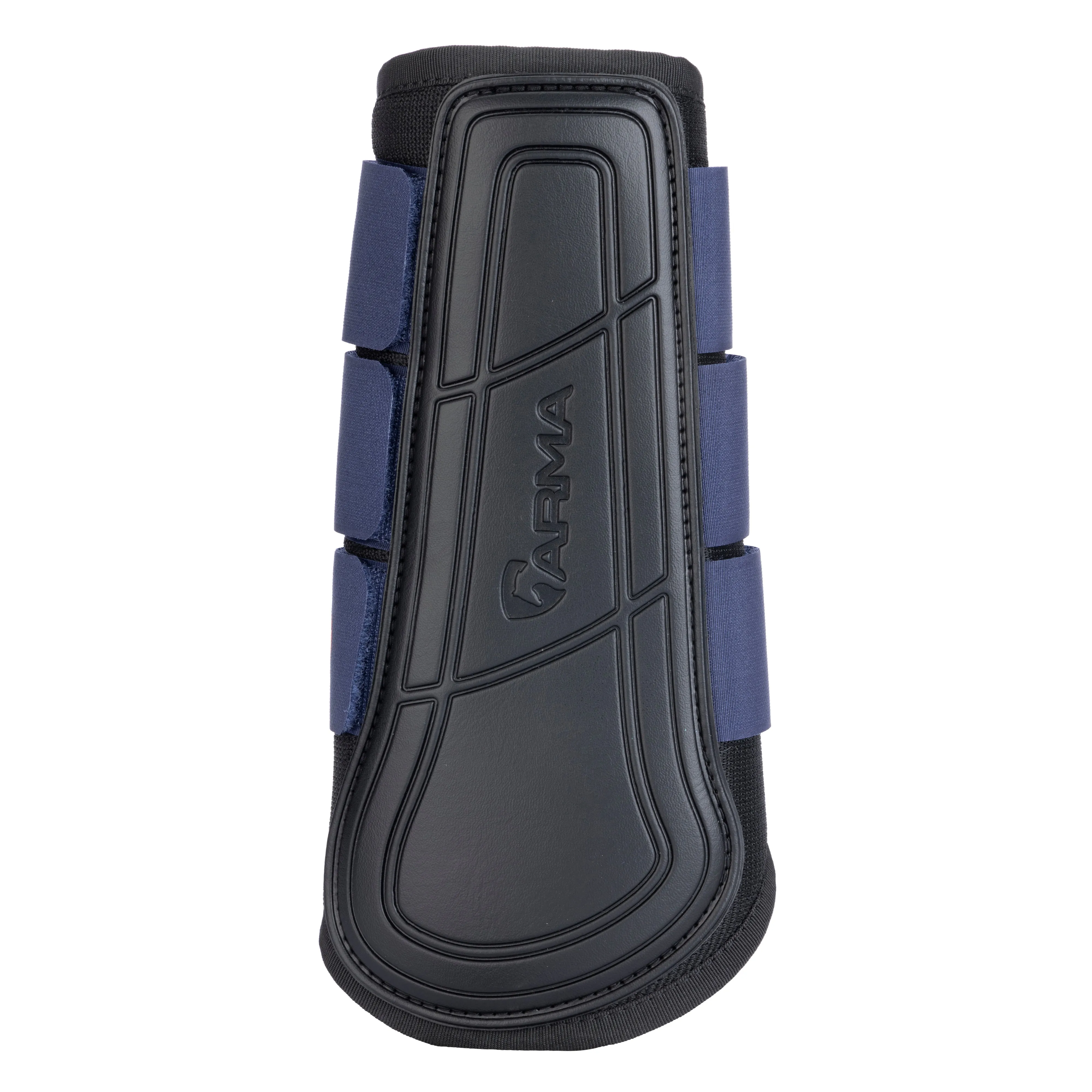 Shires Navy ARMA Air Motion Brushing Boots
