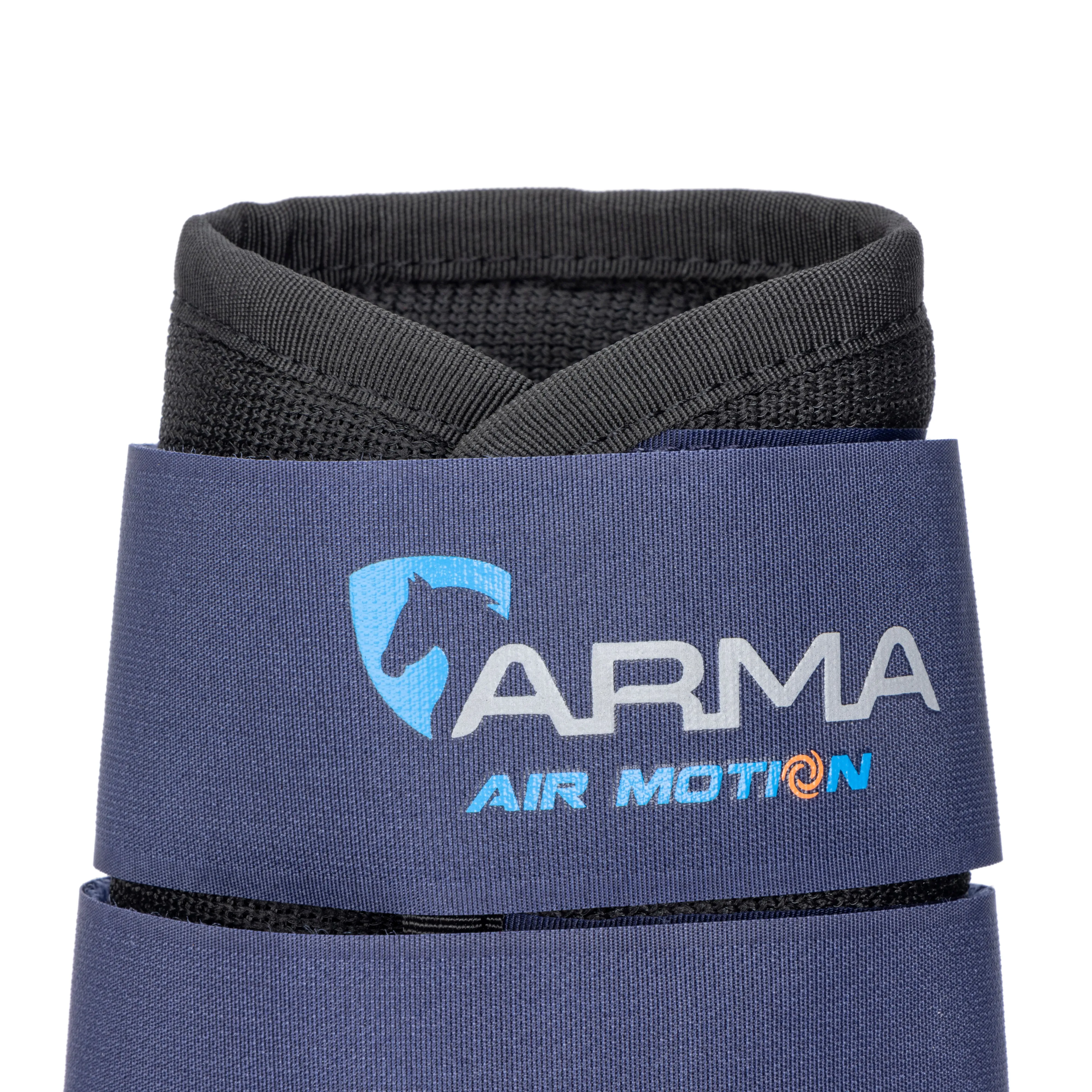 Shires Navy ARMA Air Motion Brushing Boots