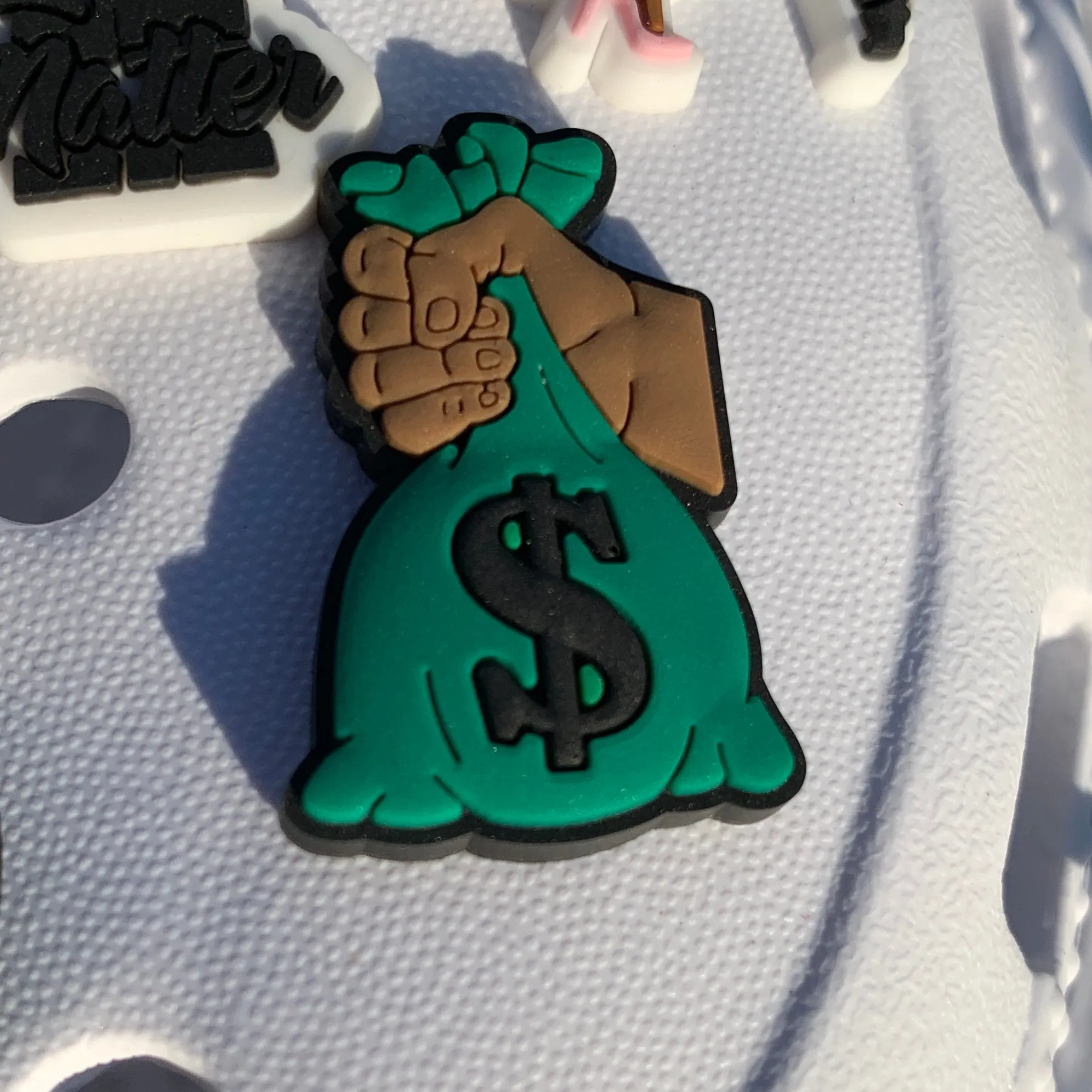 SHOE CHARMS - MONEY BAG