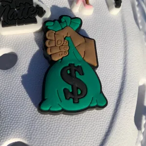 SHOE CHARMS - MONEY BAG