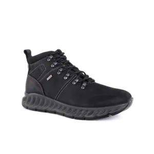Snow Boots - IMAC Waterproof Breathable Leather - Men's - Black - Light Style