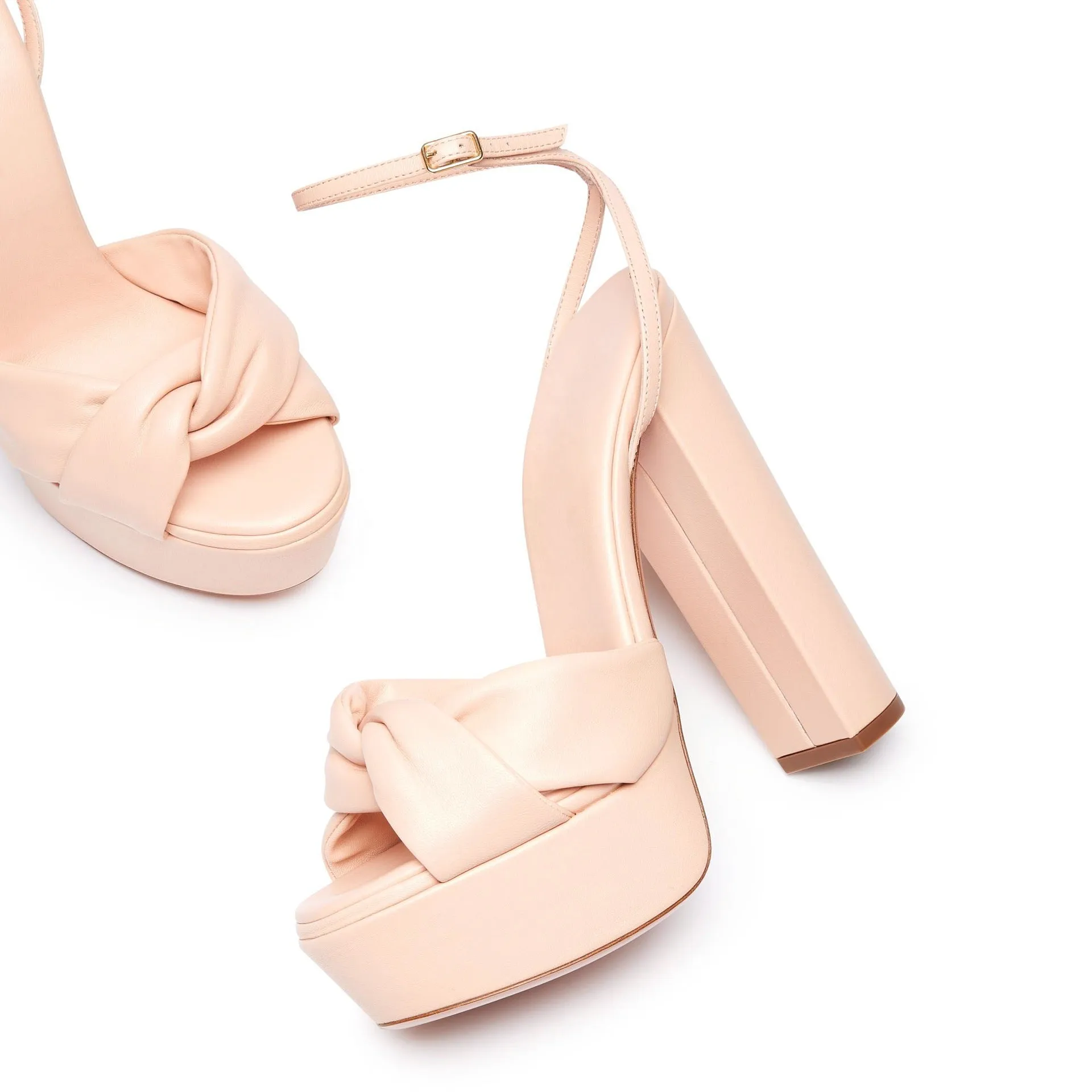 Summer Slingshot Block Heels