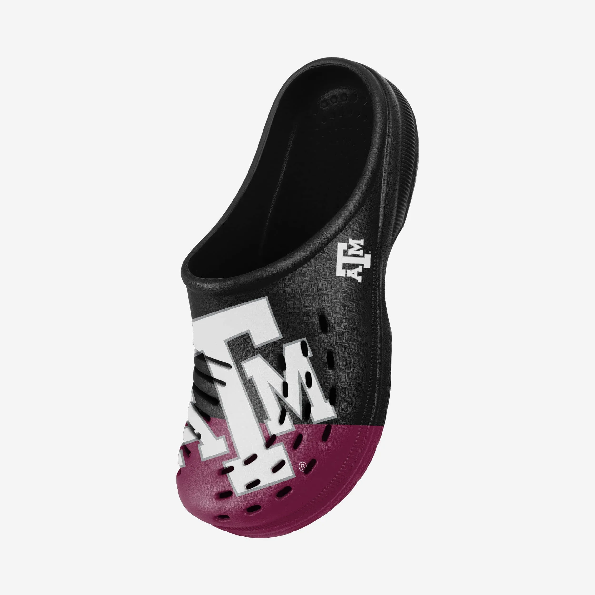 Texas A&M Aggies Colorblock Big Logo Clog