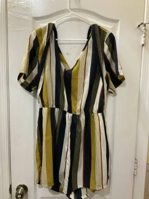 Tie around waist romper 2XL