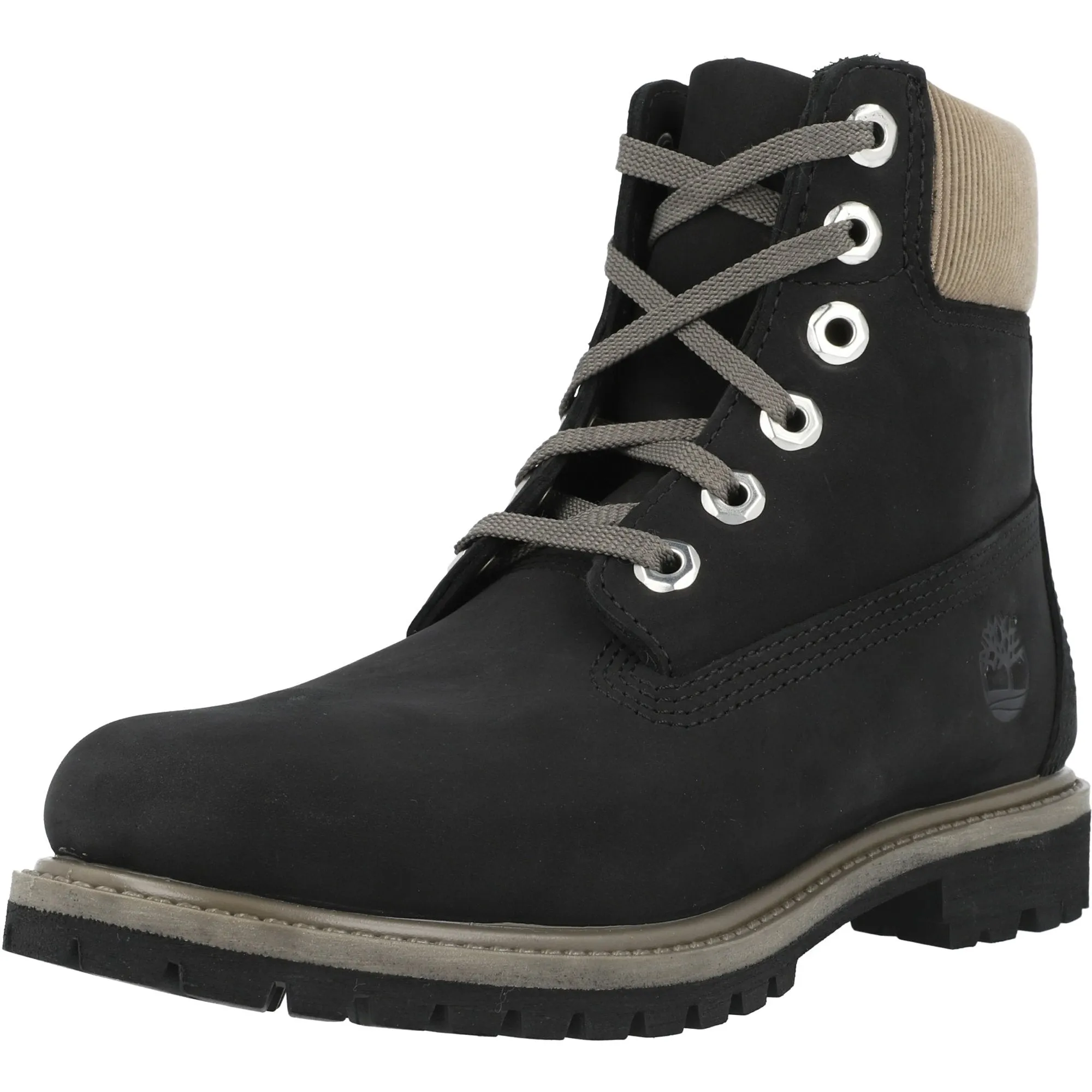 Timberland 6 Inch Waterproof Black Boots