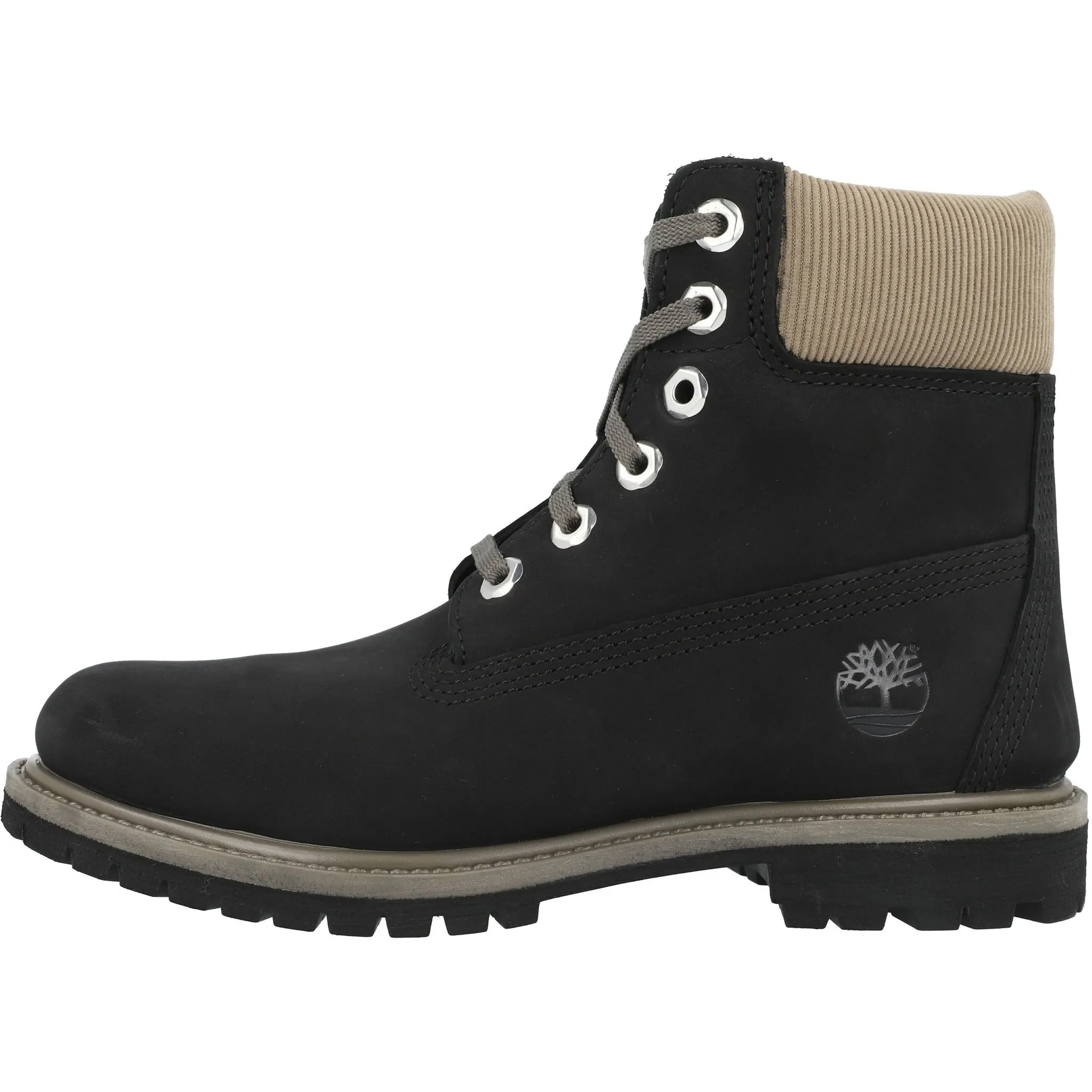 Timberland 6 Inch Waterproof Black Boots