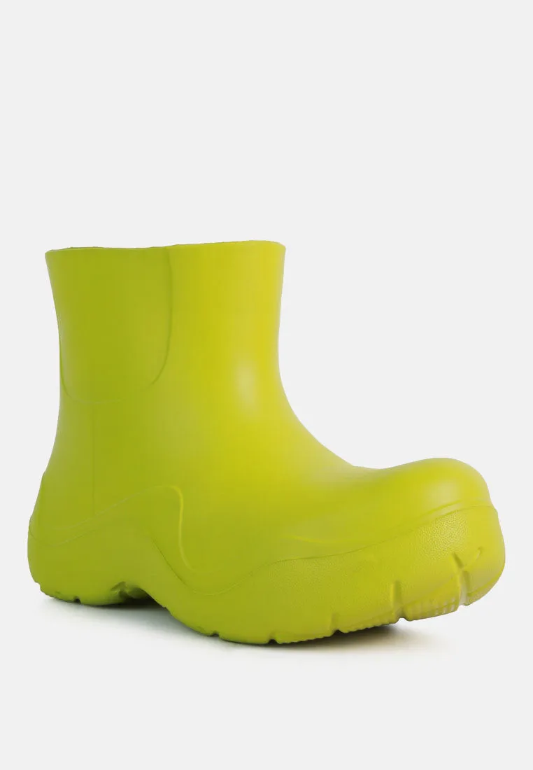 Two Tango Gummy Rain Boots By Ruw
