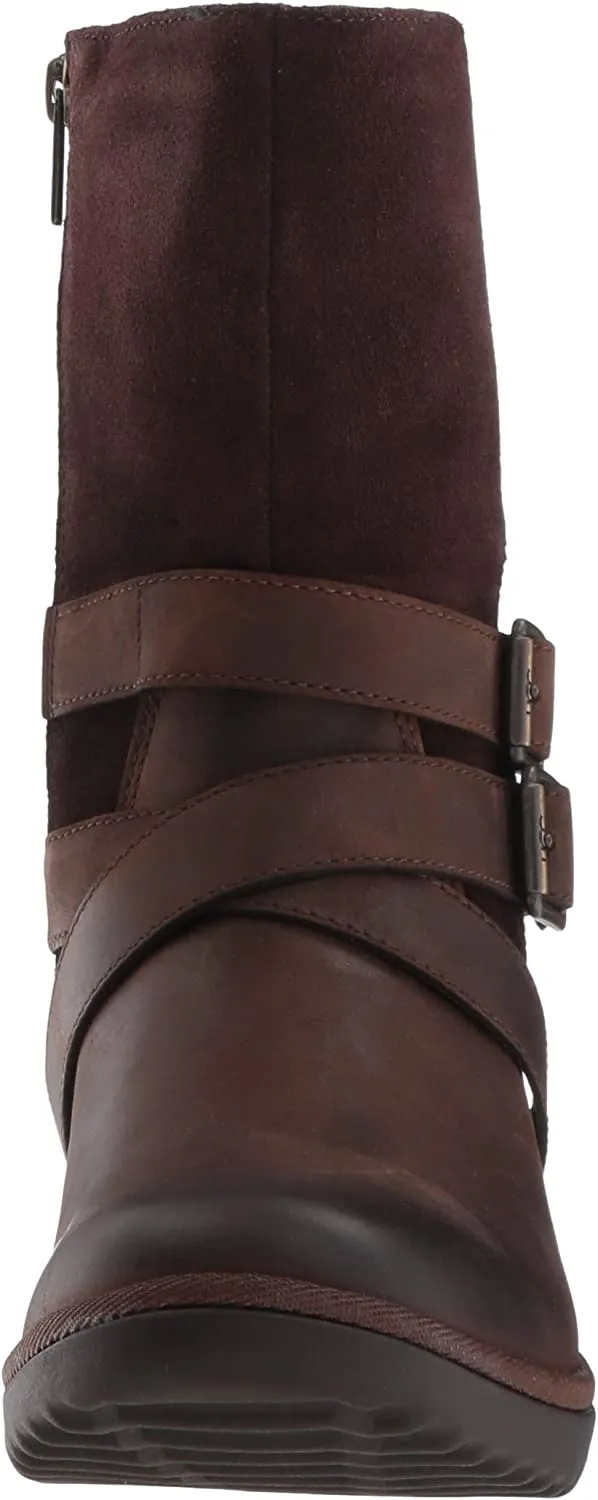 UGG W LORNA WATERPROOF LTHR/SU BOOT