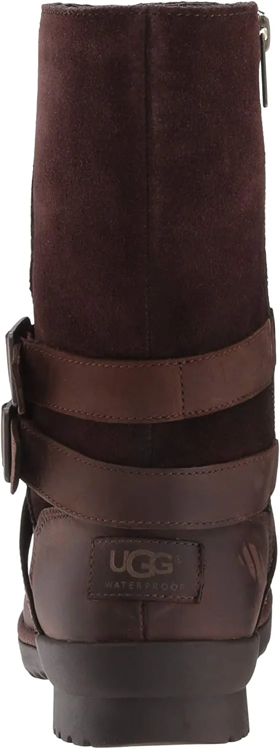 UGG W LORNA WATERPROOF LTHR/SU BOOT
