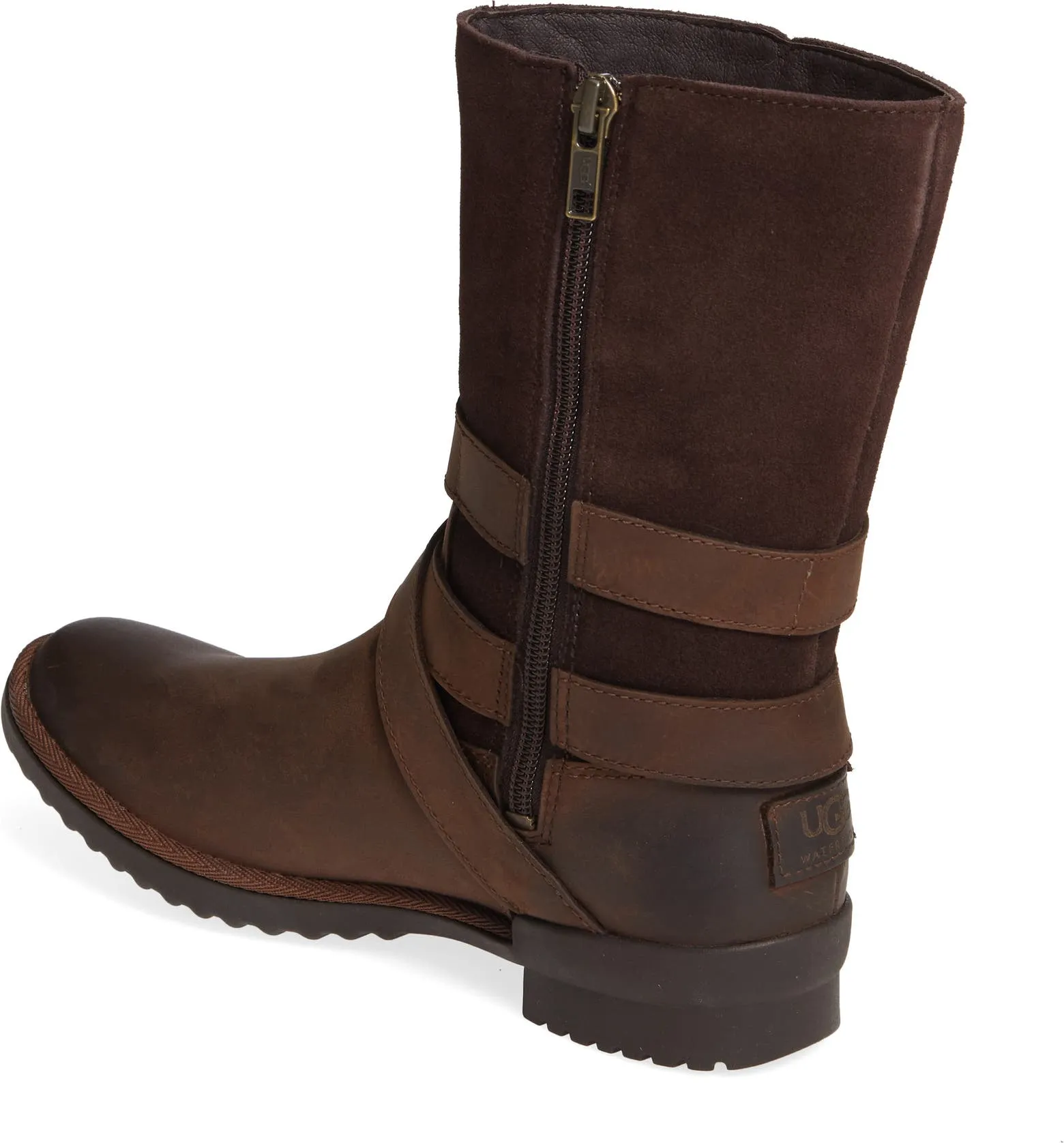 UGG W LORNA WATERPROOF LTHR/SU BOOT
