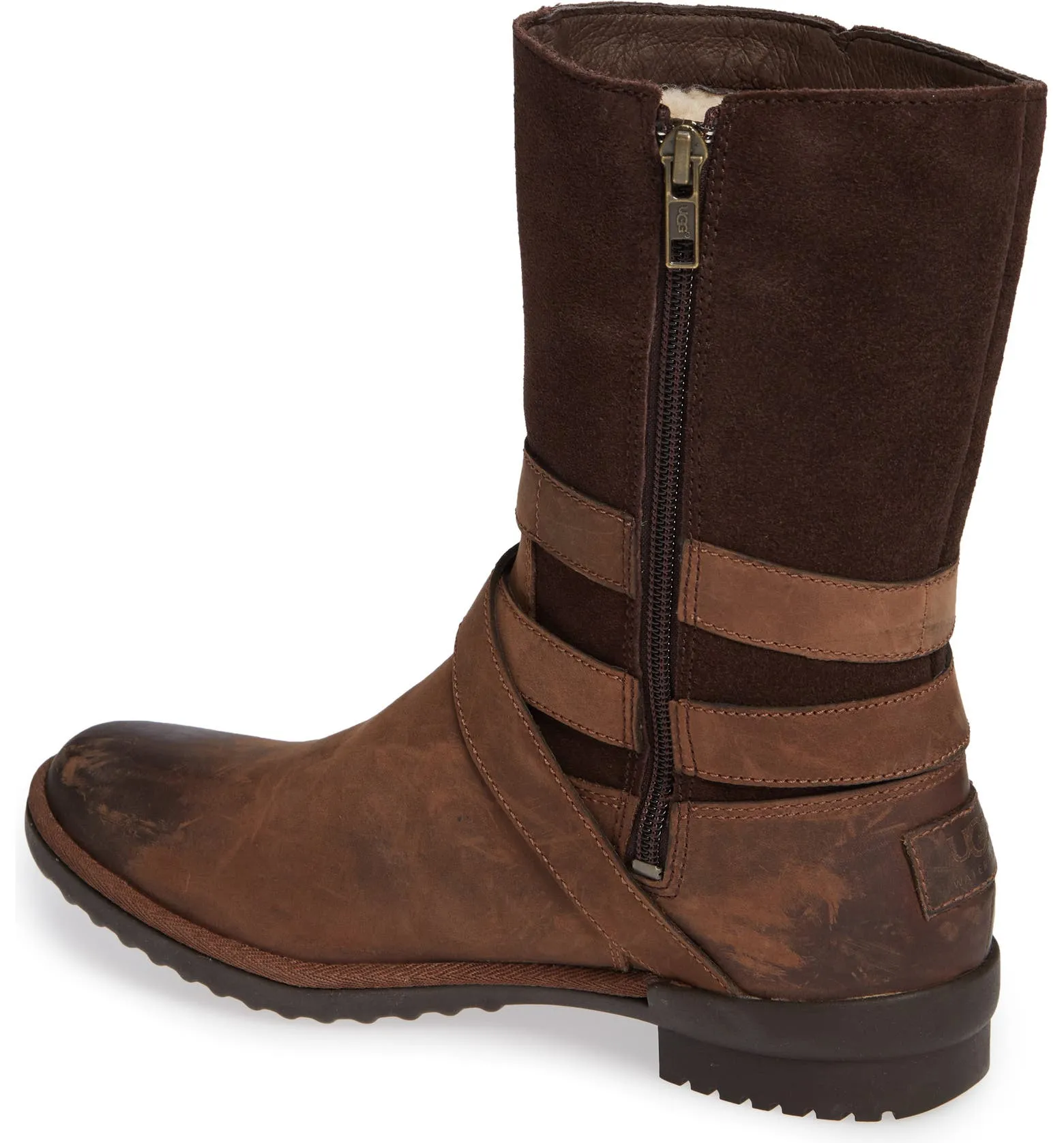 UGG W LORNA WATERPROOF LTHR/SU BOOT