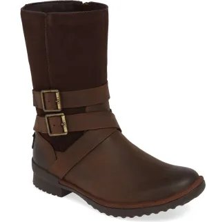 UGG W LORNA WATERPROOF LTHR/SU BOOT