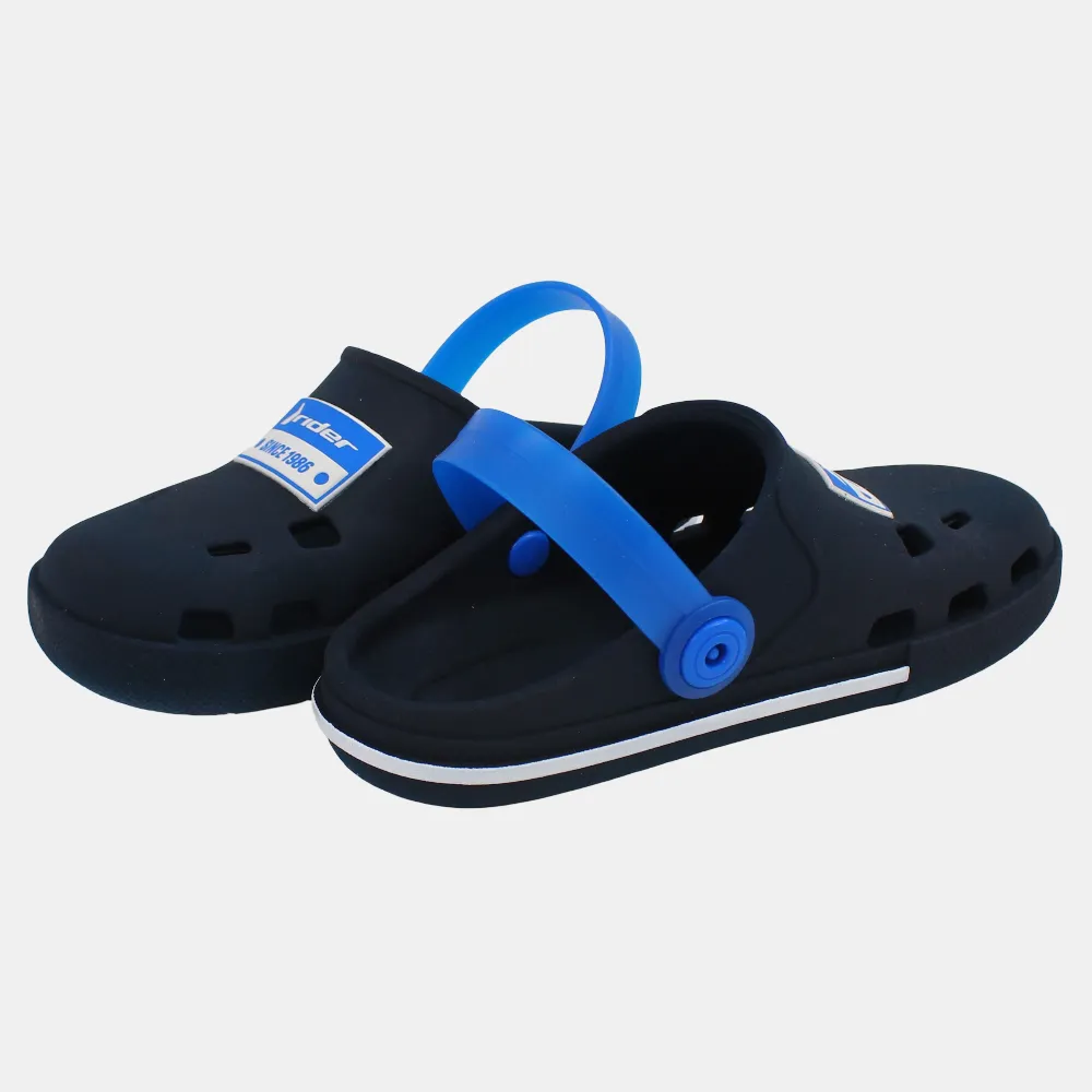 Unisex Rubber Clogs Slippers - Navy