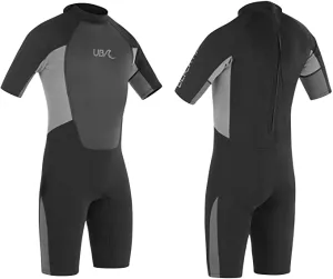 Urban Beach Mens Shorty Wetsuit Blacktip - XXL