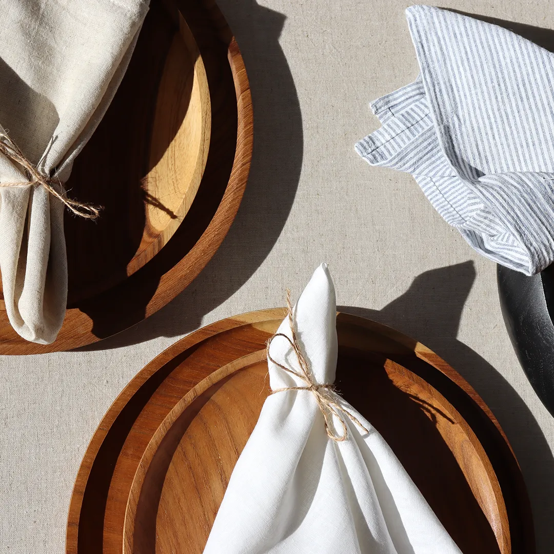 Urban Oasis Kari Teak Tray Medium