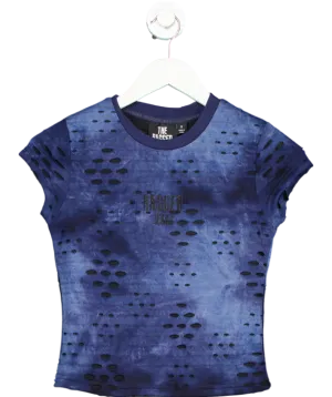 Urban Outfitters Blue The Ragged Priest Holey T-shirt UK S