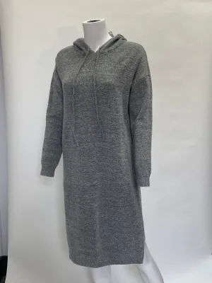 Urban Outfitters Grey Oversized Hooded Sweater Dress