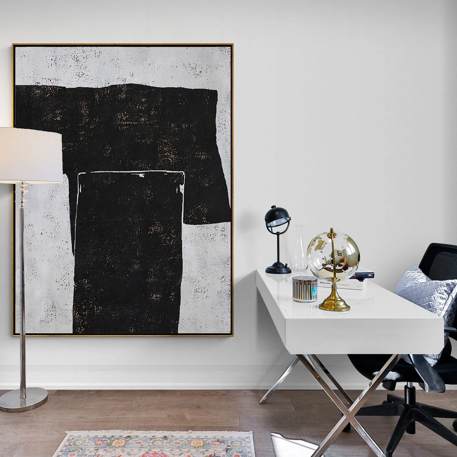 Vertical Geometric Painting H85V