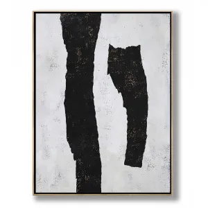 Vertical Minimal Abstract Art H145V