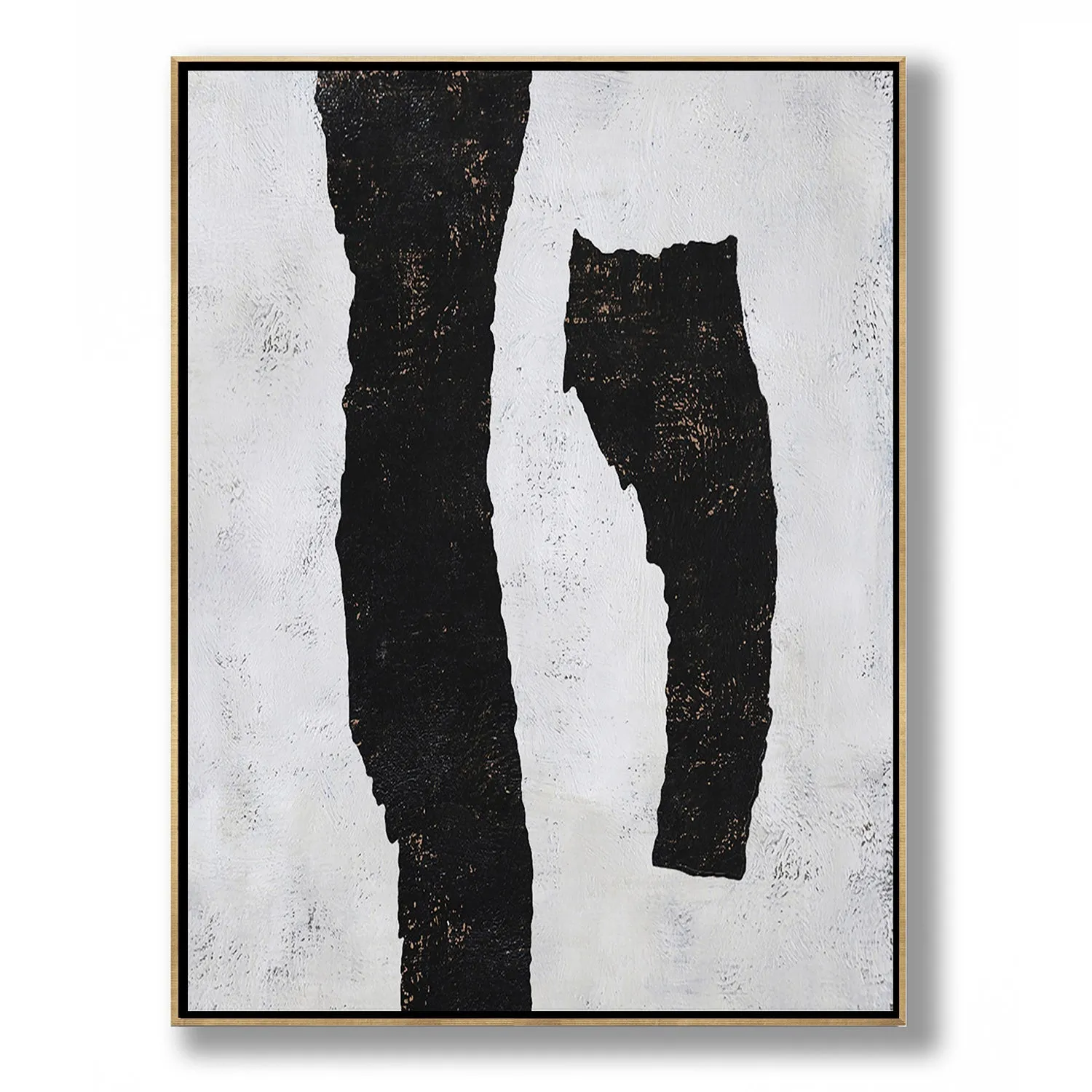 Vertical Minimal Abstract Art H145V