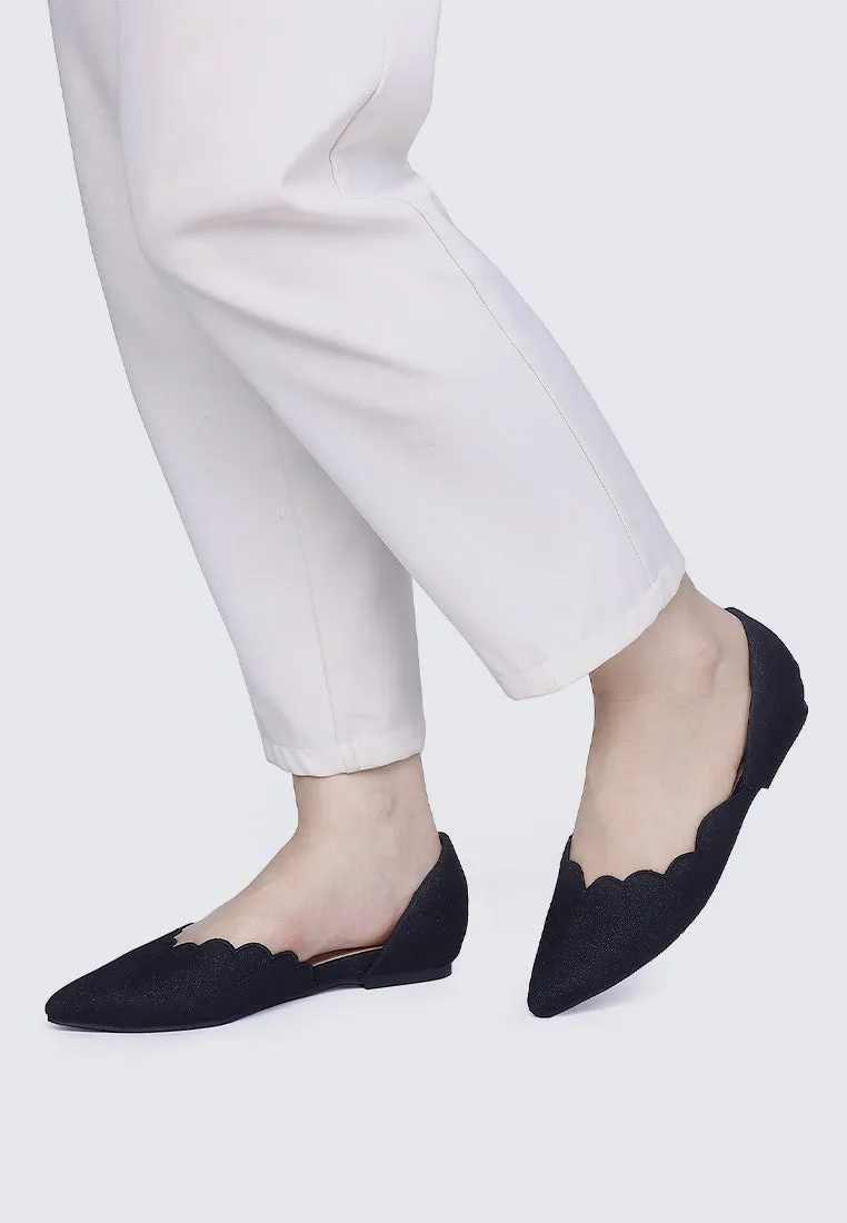 Wanisha Comfy Ballerina In Black