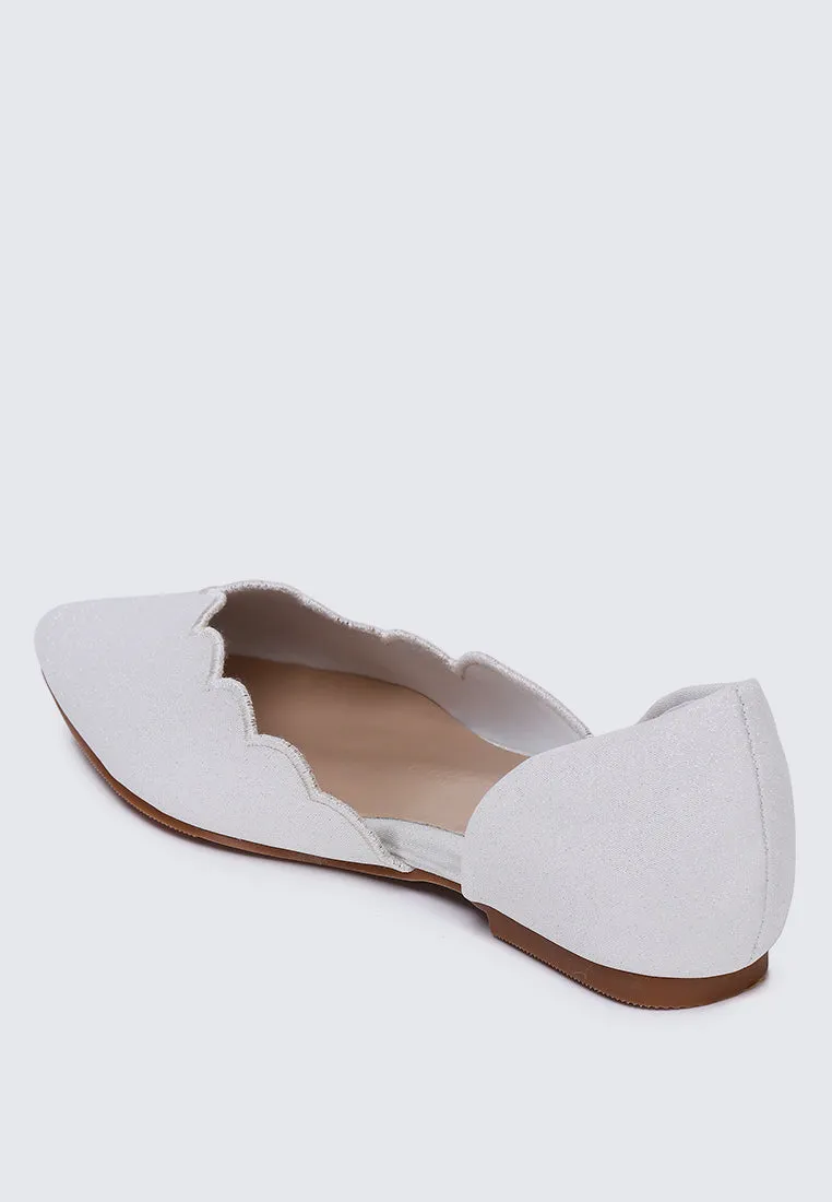 Wanisha Comfy Ballerina In Ivory