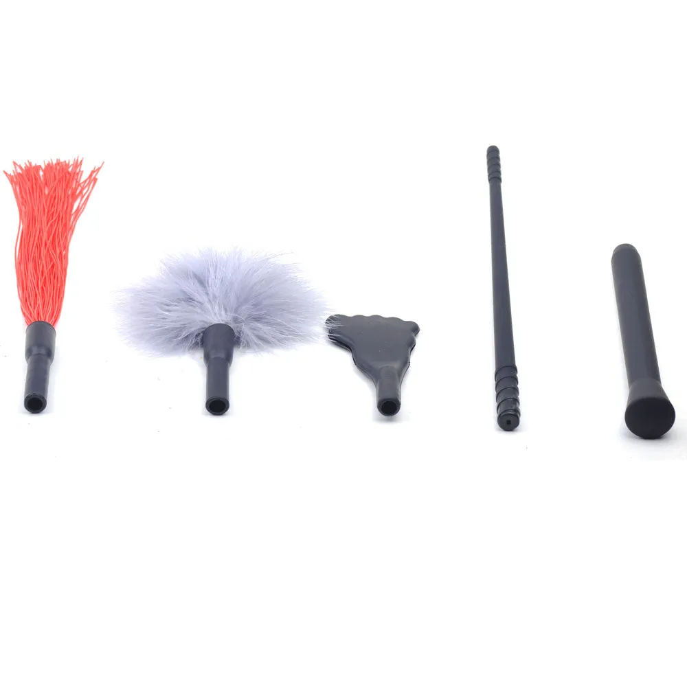 Whip & Paddle & Feather Tickler Kit