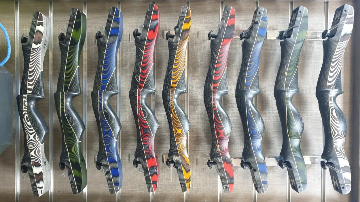 White Feather Woodpecker ILF Recurve Riser
