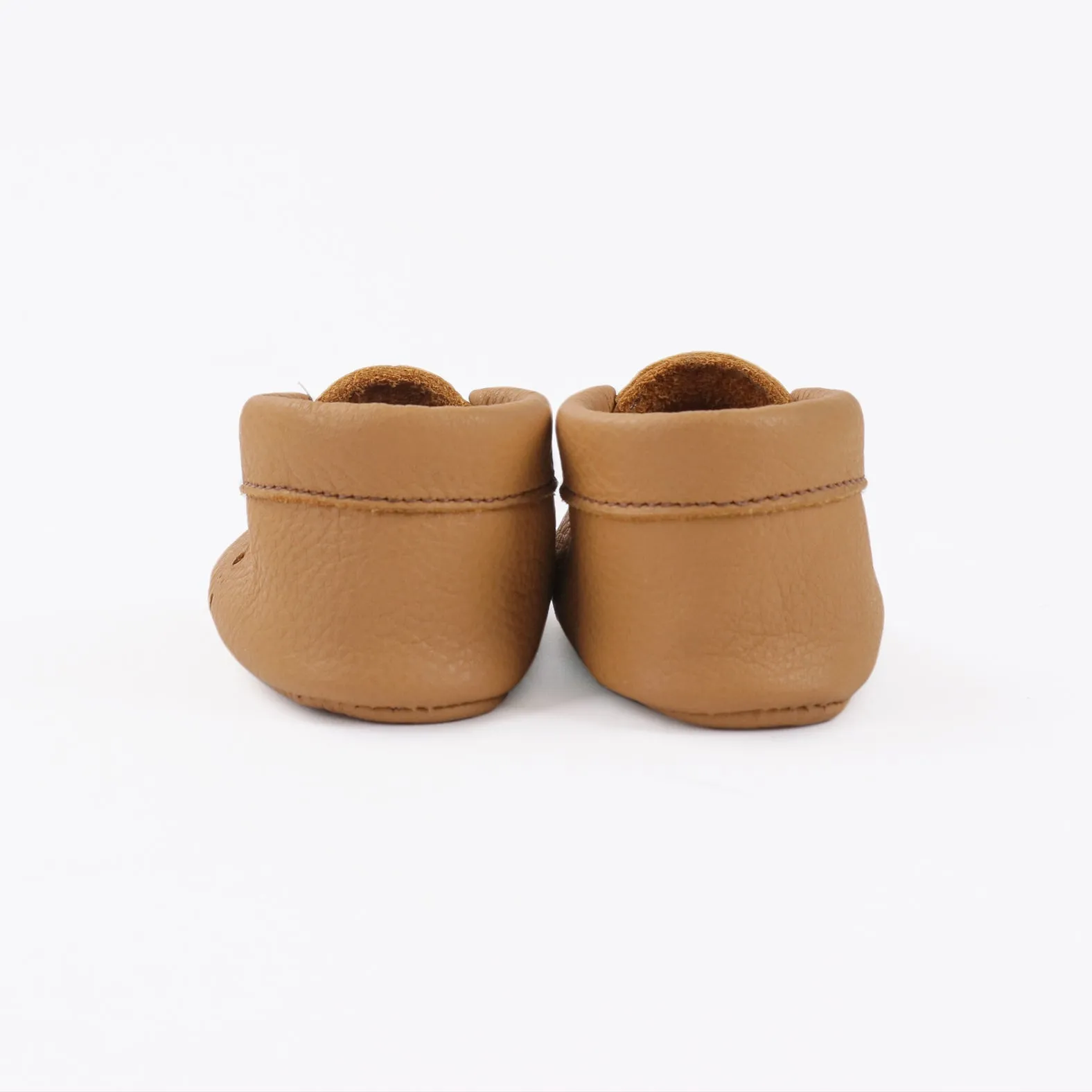 WMK221604 - Baby Moccasins Dorado [Baby Leather Shoes]