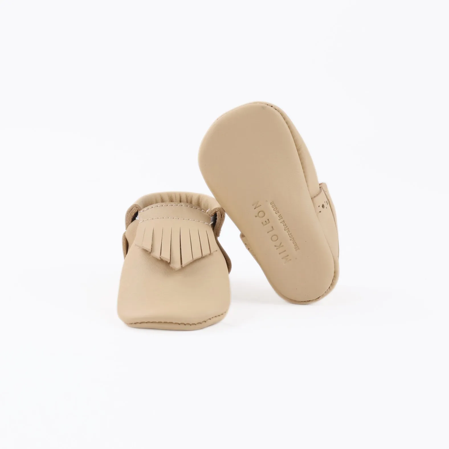 WMK221656 - Baby Moccasins Butter [Baby Leather Shoes]