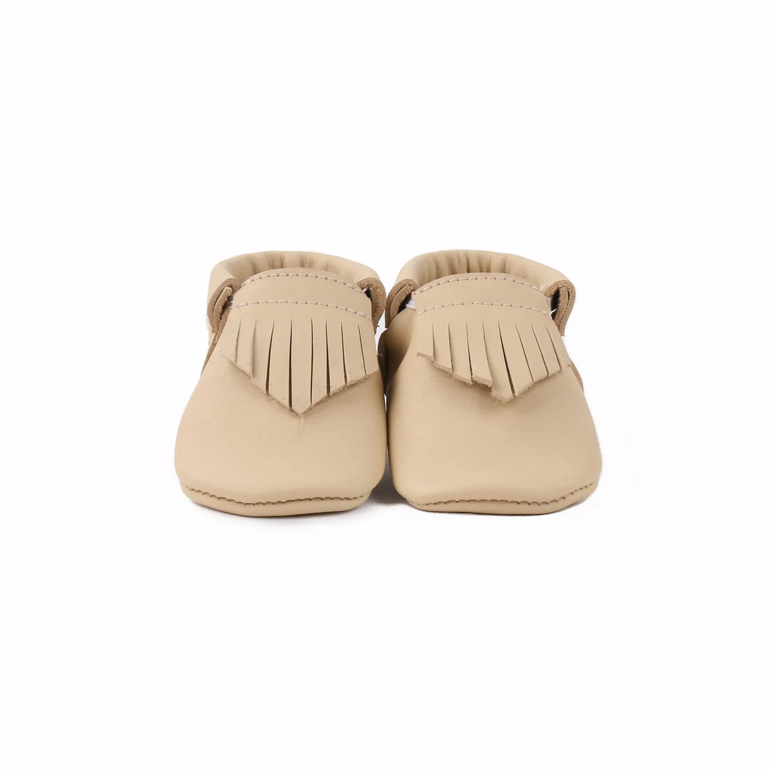 WMK221656 - Baby Moccasins Butter [Baby Leather Shoes]
