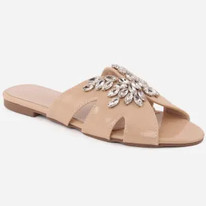 Women "KESHIA" Gemstone Comfy Slippers