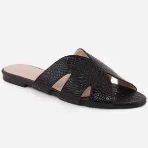 Women "LINDA" Open Toe Comfy Slippers