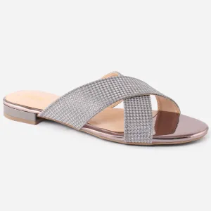 Women "MINNIE" Flat Slippers