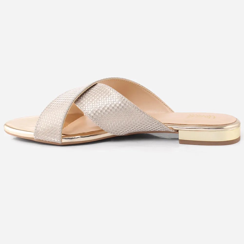 Women "MINNIE" Flat Slippers