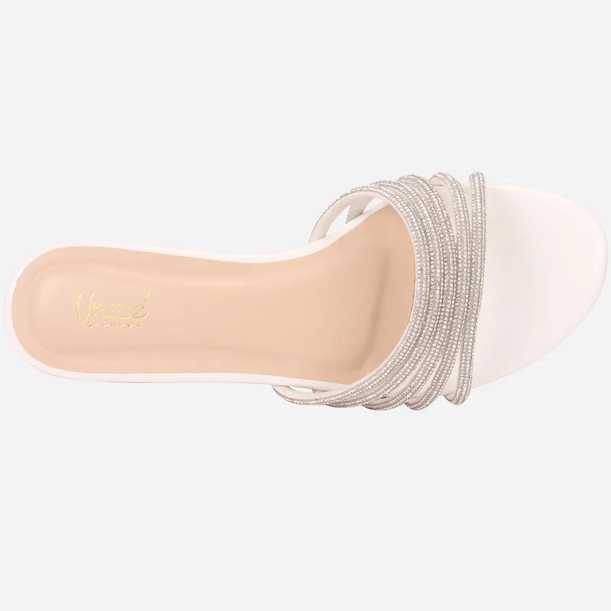 Women "MINNIE" Summer Embellished Flat Slippers