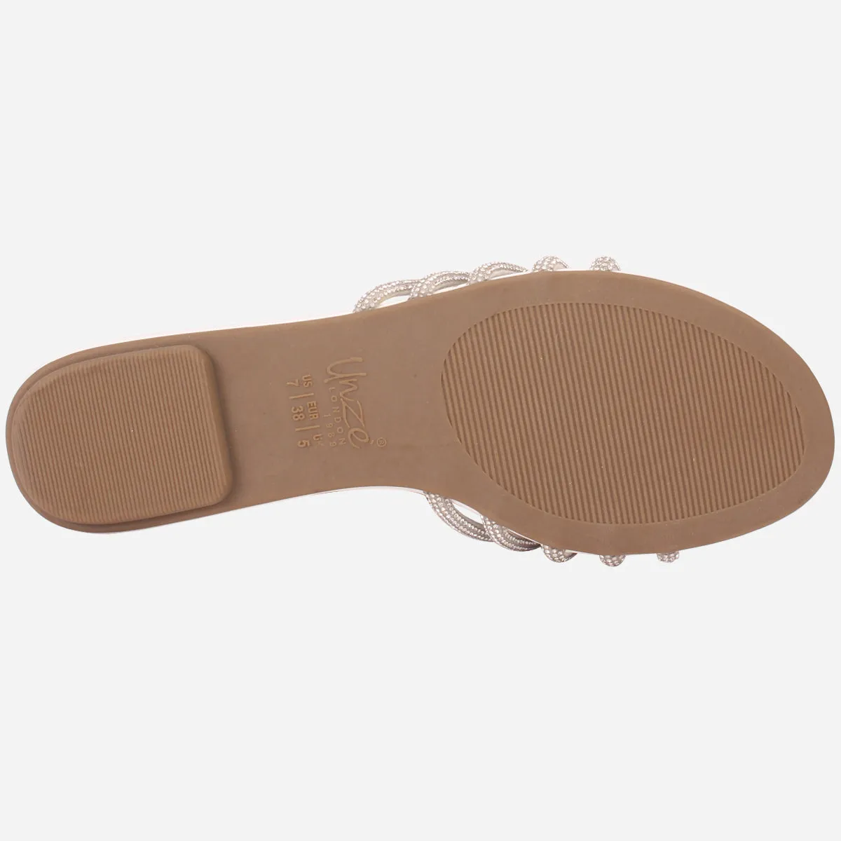 Women "MINNIE" Summer Embellished Flat Slippers