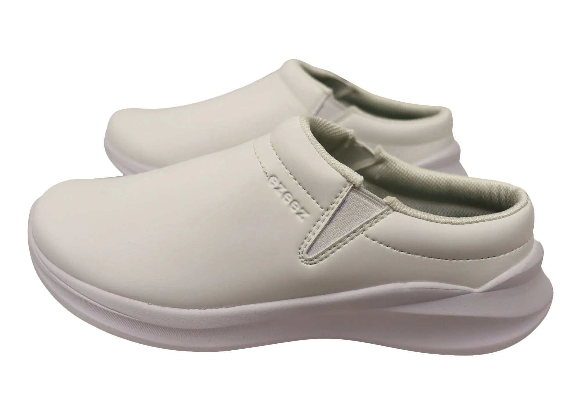 Womens Ezeez Phoebe Comfortable Non Slip Work Shoes Clogs