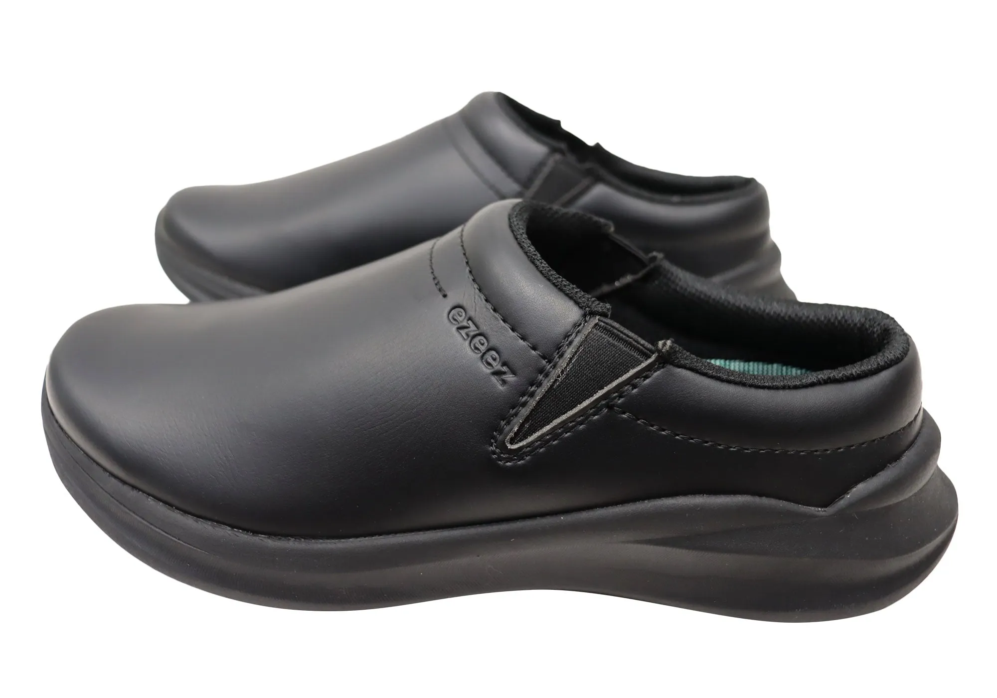 Womens Ezeez Phoebe Comfortable Non Slip Work Shoes Clogs